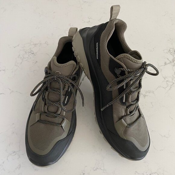 Ecco Ult-Trn Denmark SREDEBRO Waterproof Michelin Sneakers Green Black Sz 41 - Picture 9 of 16